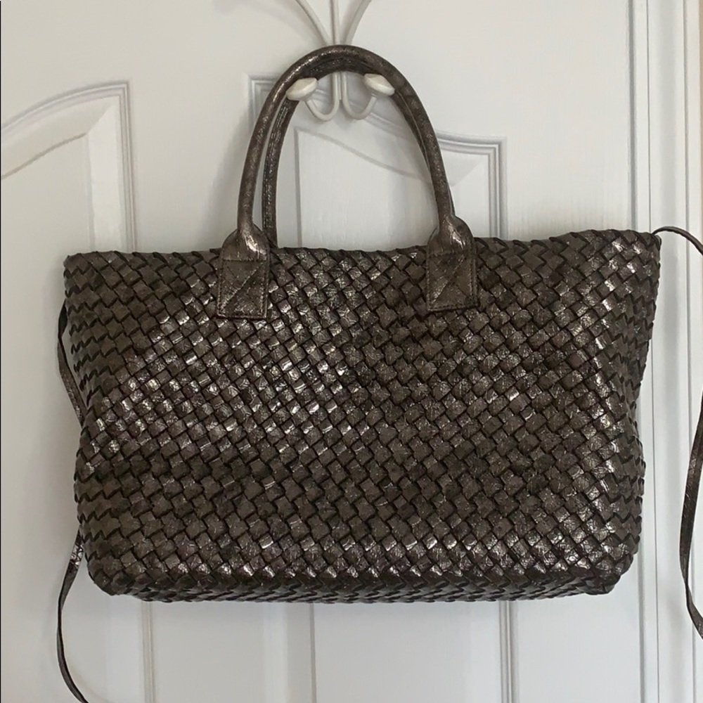 Vegan leather handbag